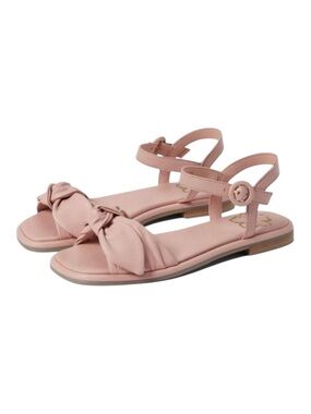 Ted Baker Halah Open Toe Sandal With Bow Dusty Pink Summer